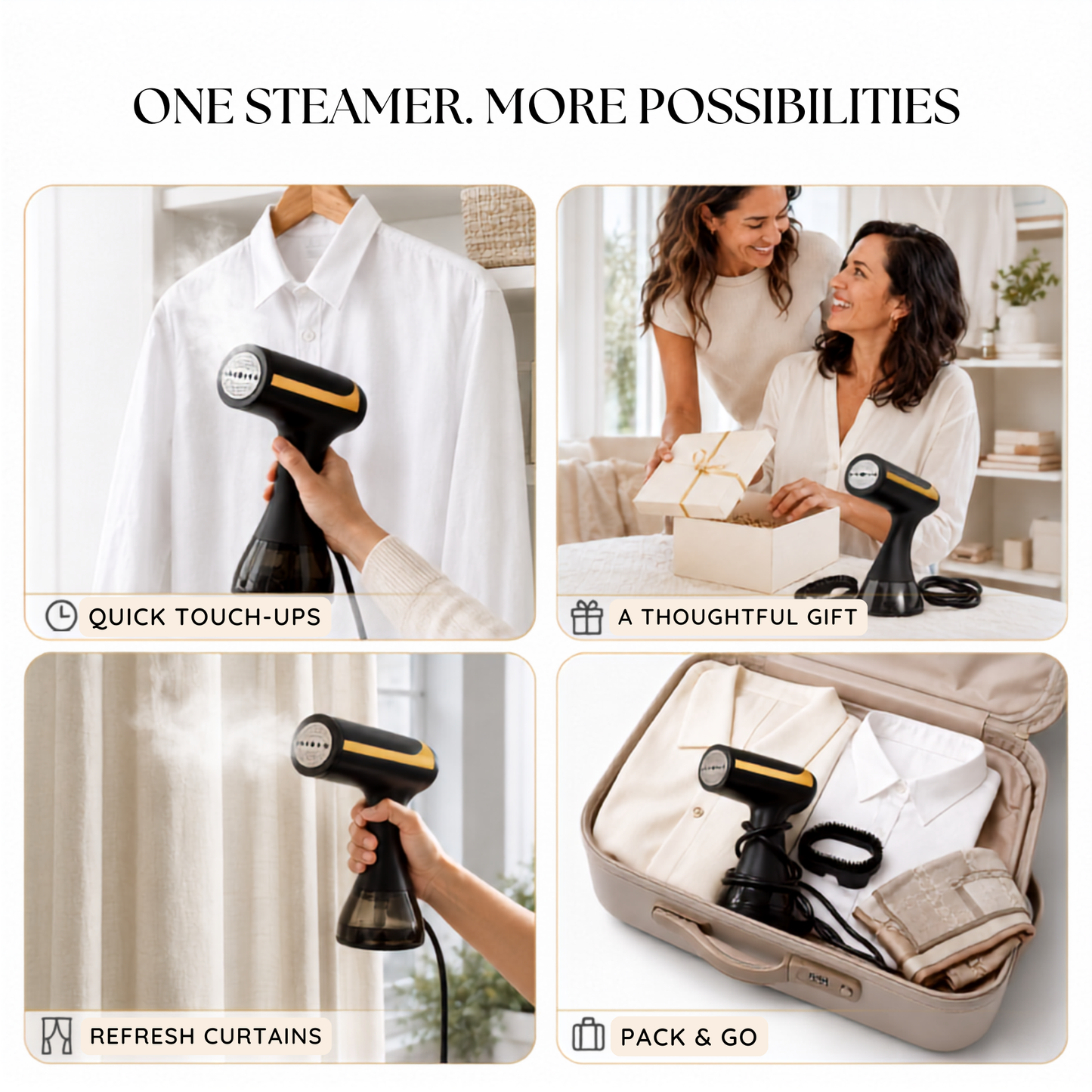 Clothea Portable Handheld Garment Steamer