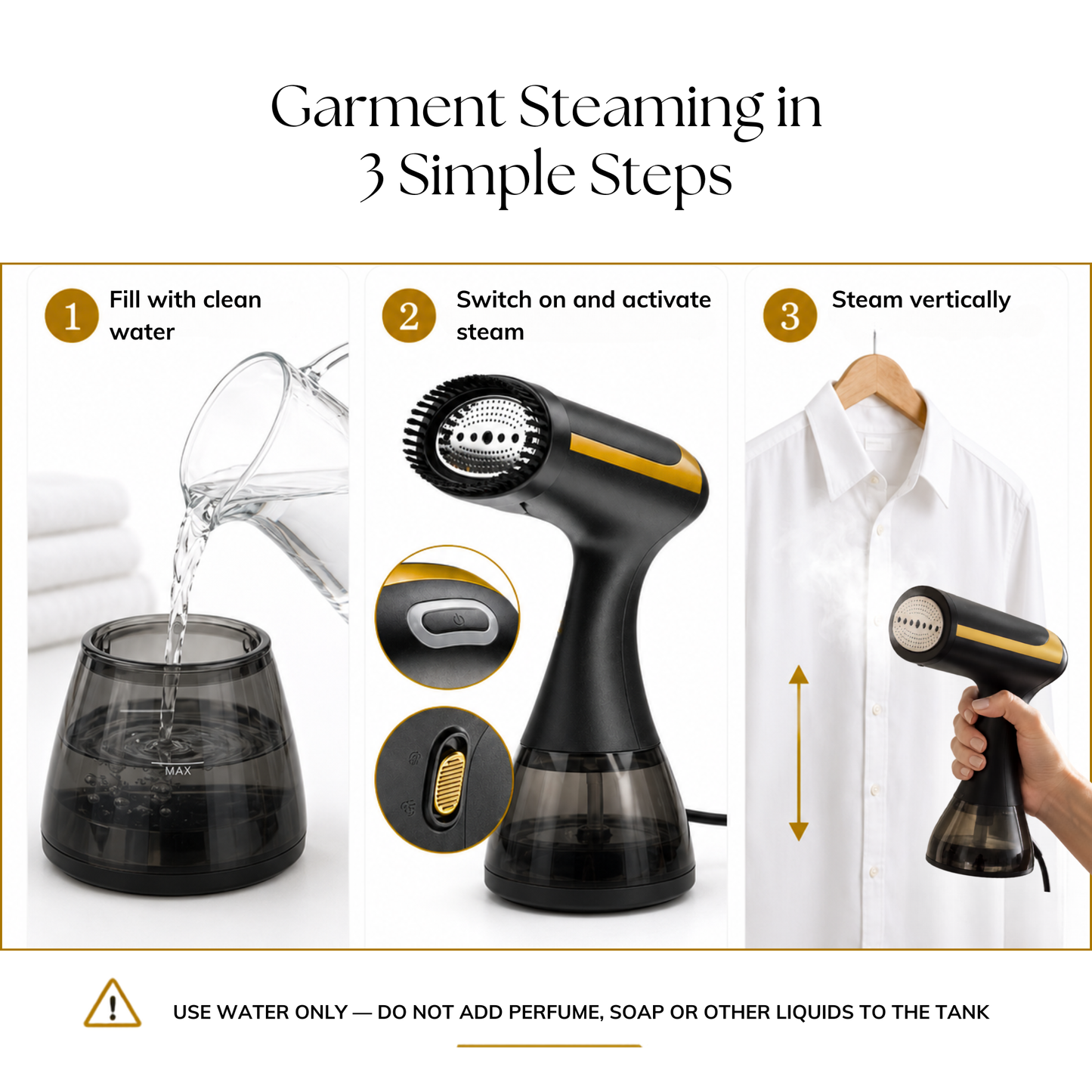 Clothea Portable Handheld Garment Steamer