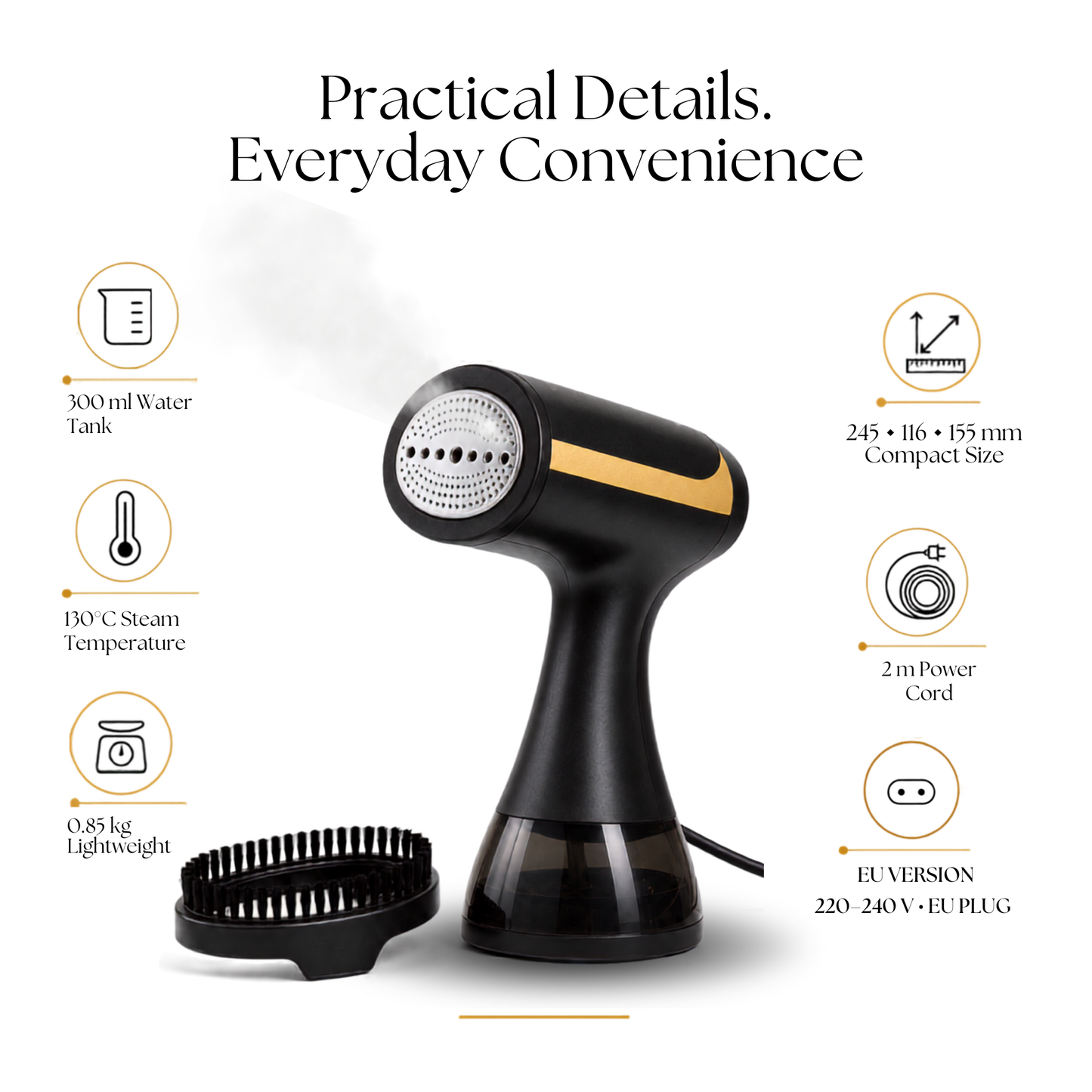 Clothea Portable Handheld Garment Steamer
